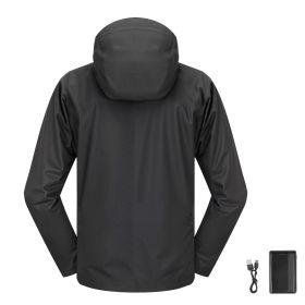 Heated Jacket for Men with 7.4V Battery, Soft Shell Electric Heating Coat (Clothing Size: Size XL, Clothing Style: Men's Style)